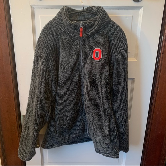 Official Ohio State University Sherpa Zip-Up - Picture 1 of 4